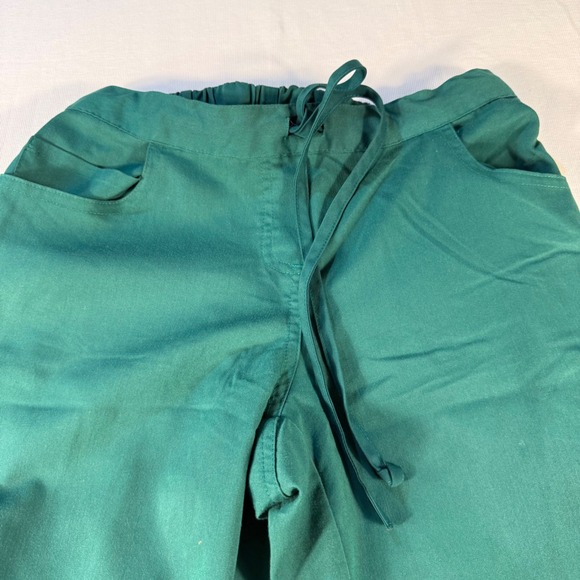 Grey's Anatomy 4232P XSP Scrub Pants Elastic Waist Drawstring Pockets Green - Picture 11 of 12